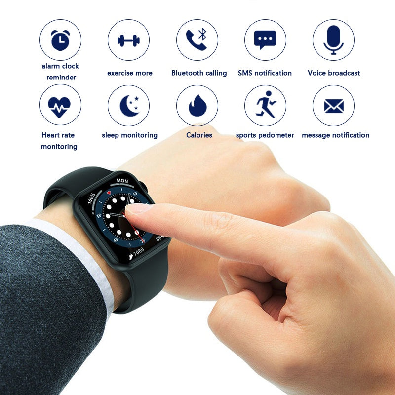 2023 Novo Relógio smartwatch Ultra 2 Em 1 X8 Sempre Exibe Cabo Sem Fio i9s Fone De Ouvido bluetooth